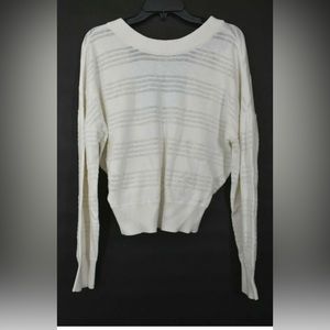 n:Philathropy Medium Off White Knitted Sweater in Size Medium